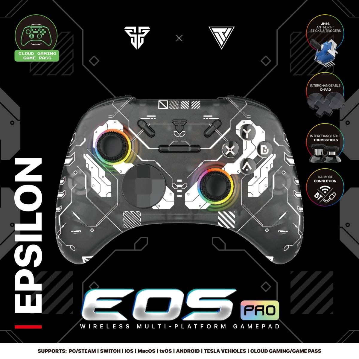 Fantech WGP15 ELECTRA EOS PRO Wireless Gamepad Price in BD TechLand BD